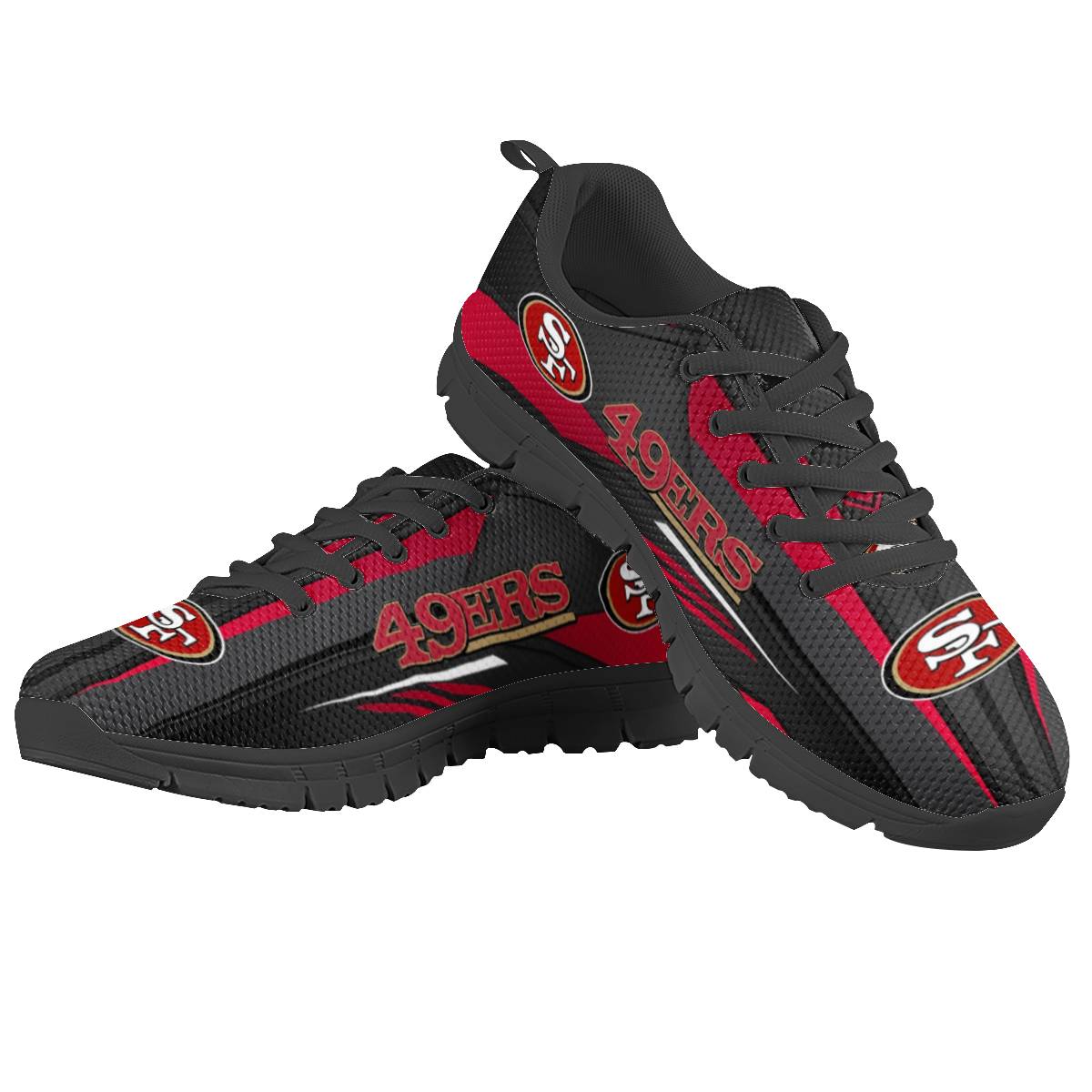 Women's San Francisco 49ers AQ Running Shoes 002